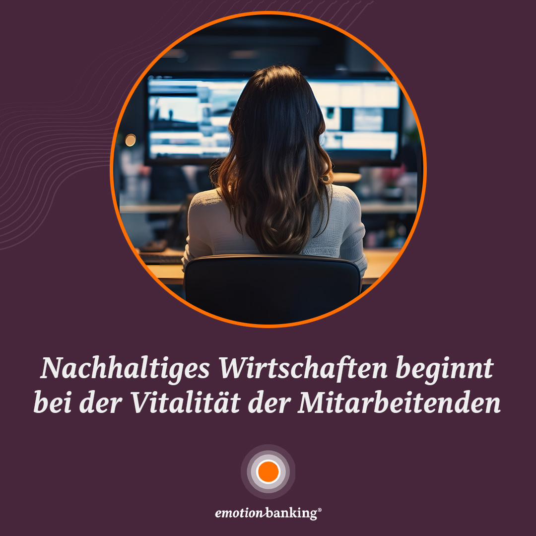 Nachhaltiges Wirtschaften beginnt bei der Vitalität der Mitarbeitenden